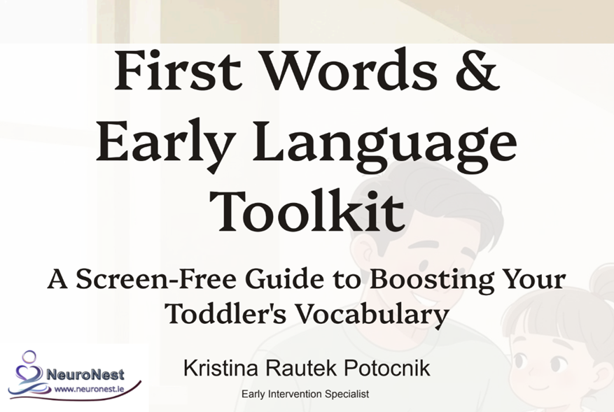 First Words &  Early Language  Toolkit logo