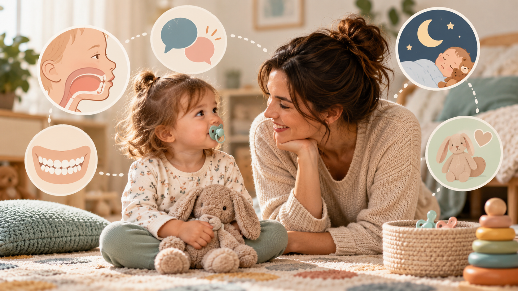 Pacifiers, Oral Development and Communication