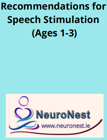 Recommendations for Speech Stimulation (Ages 1-3) logo